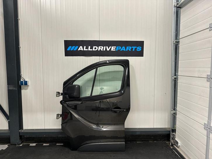 Renault Trafic Voorportier links zwart 801015693R, Auto-onderdelen, Carrosserie, Deur, Voor, Links, Gebruikt, Ophalen of Verzenden