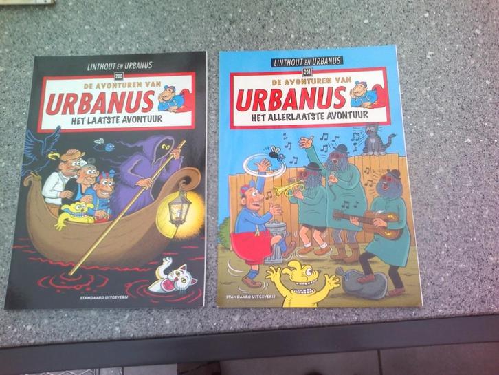 De 2 laatste Urbanus strips.Nrs 200 en 201., Boeken, Stripverhalen, Zo goed als nieuw, Meerdere stripboeken, Ophalen of Verzenden