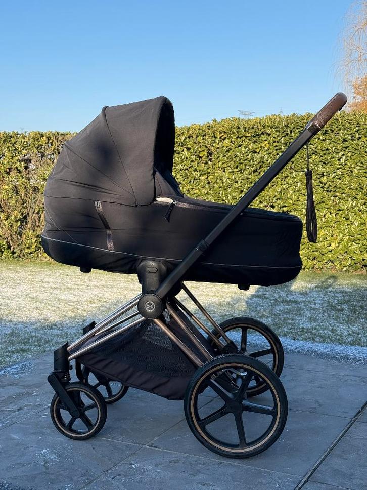 Cybex Priam 4 - Rose Gold, Kinderen en Baby's, Buggy's, Gebruikt, Overige merken, Verstelbare rugleuning, Voetenzak, Ophalen