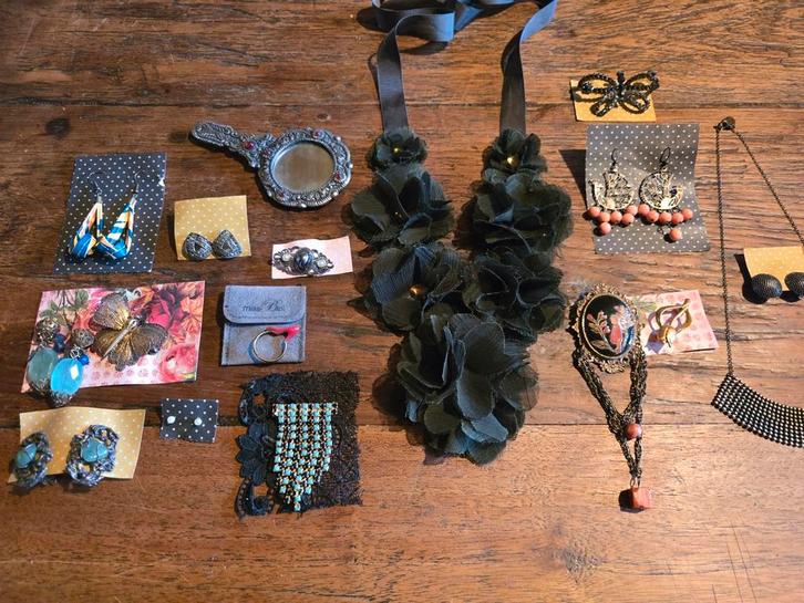 Lot / pakket met juwelen filigrain, Handtassen en Accessoires, Overige Accessoires, Zo goed als nieuw, Ophalen of Verzenden