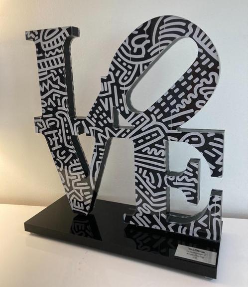 Hommage à Keith Haring avec COA. Numéroté 1/6, Antiquités & Art, Art | Objets design