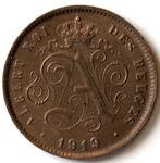 Monnaie Belgique : 2 cents 1919/1914 français, Enlèvement ou Envoi, Autre, Monnaie en vrac