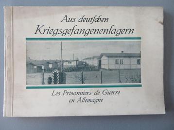 brochure 62pp Camps de prisonniers de guerre de la Première 