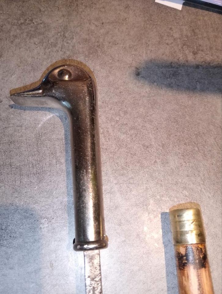 Ancienne Canne de collection ( louis rochetin), Divers, Bâtons de marche, Enlèvement ou Envoi