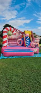 LOCATION Château Gonflable Candy Bar LOCATION, Ophalen, Zo goed als nieuw