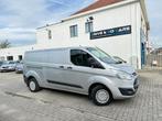 Ford Transit Custom 2.2 TDCi L2 H1 * 1 JAAR GARANTIE * !, Autos, 2198 cm³, Achat, 3 places, Noir