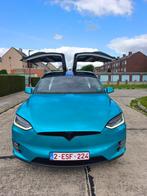 Tesla Model X 100D * Unieke kleur * Enhanced AP * 7-zits, Auto's, Tesla, Model X, Leder, Elektrisch, SUV of Terreinwagen
