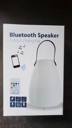 Draagbare bluetooth speaker met kleurverlichting, Nieuw, Overige merken, Overige typen, Minder dan 60 watt