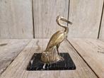 Reiger Vintage kunstbrons, Ophalen of Verzenden