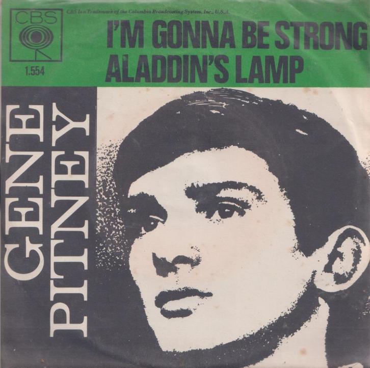 Gene Pitney – I’m gonna be strong / Aladdin’s lamp – Single, Cd's en Dvd's, Vinyl Singles, Gebruikt, Single, Pop, 7 inch, Ophalen of Verzenden