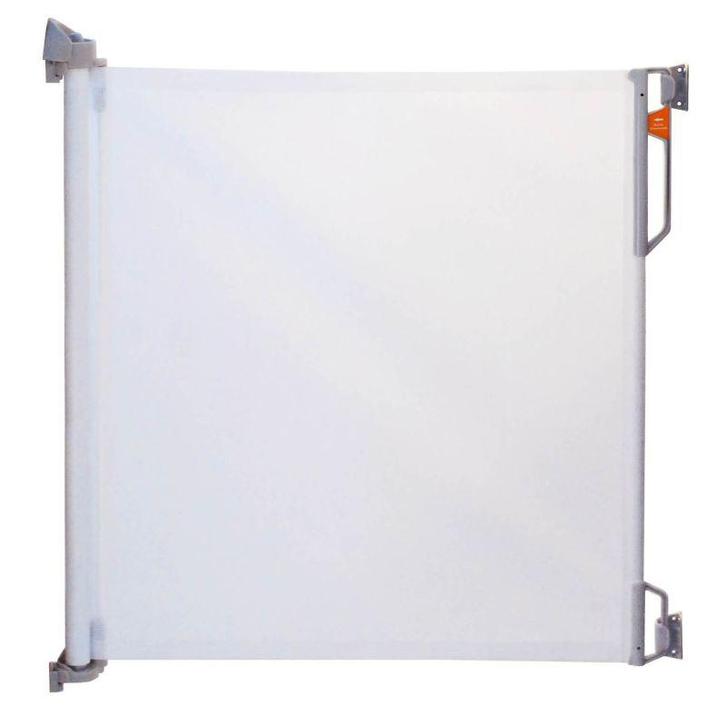 Quax deurhek compact 0-140cm mesh-milk - NIEUW, Kinderen en Baby's, Traphekjes, Nieuw, Aluminium, 115 cm of meer, Ophalen of Verzenden