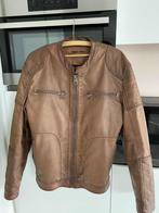Lederen jas, Kleding | Heren, Ophalen, Maat 52/54 (L), Bruin, Angelo Litrico