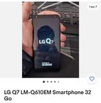 Lot de 50x LG Q7, Reconditionné, Android OS, Noir, 6 mégapixels ou plus