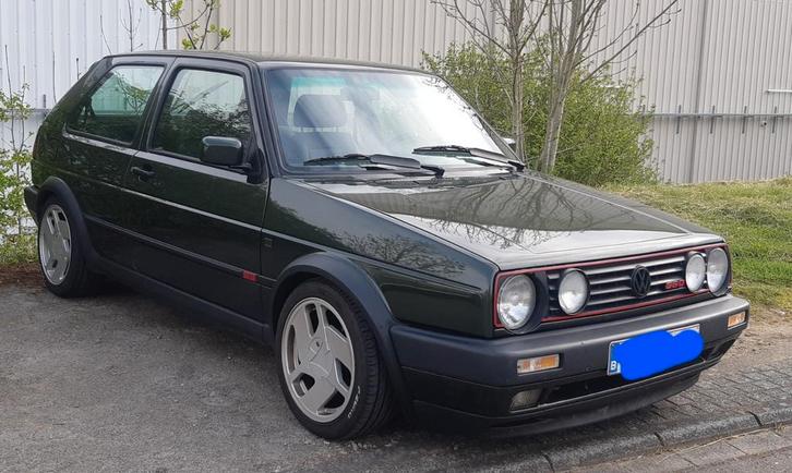Vw Golf 2 G60, Auto's, Volkswagen, Particulier, Golf, Benzine, Handgeschakeld, Groen, Voorwielaandrijving, Ophalen