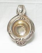 Tamis à thé Art Nouveau plaqué argent., Antiquités & Art, Antiquités | Couverts, Enlèvement ou Envoi