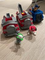 Paw patrol actiefiguren + voertuigen, Kinderen en Baby's, Speelgoed | Actiefiguren, Gebruikt, Ophalen