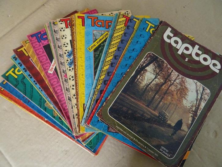 Taptoe weekblad voor de jeugd vintage Taptoe 33x 1975-1982, Verzamelen, Tijdschriften, Kranten en Knipsels, Tijdschrift, 1980 tot heden