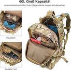 Sac à dos tactique | 60 L | LIVRAISON GRATUITE, Neuf, Autres marques, WISERSET, -
