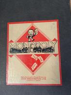Zeer oud speelbord Monopoly, engelstalig, Enlèvement ou Envoi