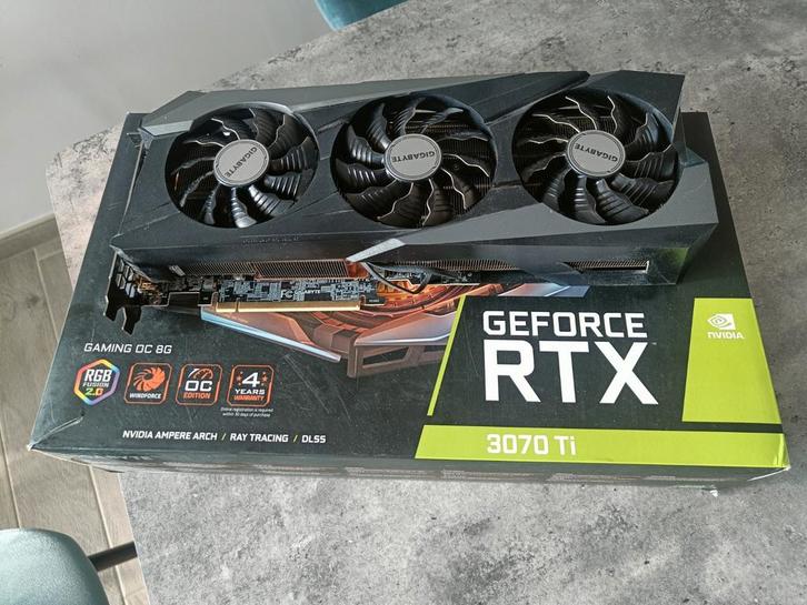 Gigabyte RTX 3070 TI Gaming OC, Computers en Software, Videokaarten, Zo goed als nieuw, Ophalen