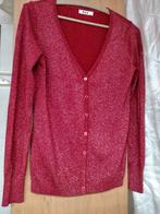 Feestelijke damesgilet,V-hals,bordeaux,lurex;maat : L., M & V, Enlèvement ou Envoi, Taille 42/44 (L), Neuf