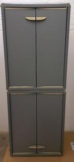 Armoires en PVC 2 pièces en bon état, Maison & Meubles, Ameublement | Rideaux & Stores à lamelles, Enlèvement, Utilisé