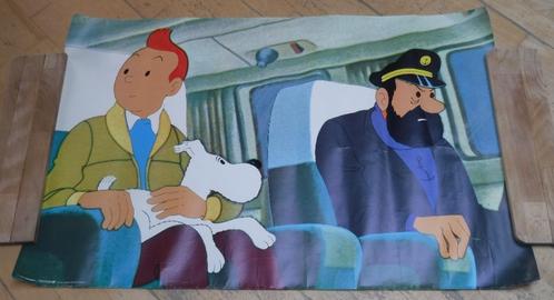 Tintin et le lac aux requins poster Psychophot 1972 Hergé, Collections, Personnages de BD, Comme neuf, Image, Affiche ou Autocollant