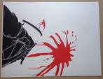 ONLEESBAAR / POP-ART / KLEURLITHO / 50x65cm / SIG, Ophalen of Verzenden