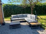 Lounge tuinset, Ophalen, 6 zitplaatsen, Bank, Aluminium