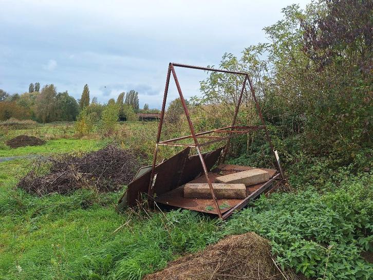 Aanhangwagen voor publiciteit frame, Autos : Divers, Remorques Pièces, Utilisé, Enlèvement ou Envoi
