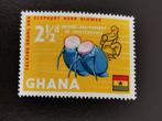 Ghana 1959 - trommel en olifantenhoornblazer - muziek, Ophalen of Verzenden, Postfris