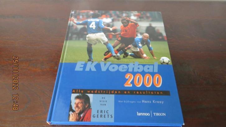 Voetbal EK 2000 de visie van Eric GERETS, Boeken, Sportboeken, Zo goed als nieuw, Balsport, Ophalen of Verzenden
