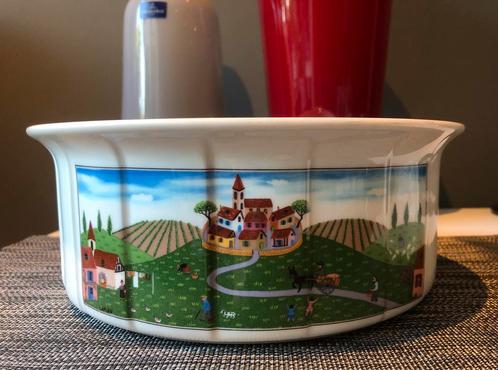 Villeroy & Boch Vilbofour Design Naif Grote Kom, Huis en Inrichting, Keuken | Servies, Zo goed als nieuw, Porselein, Ophalen of Verzenden