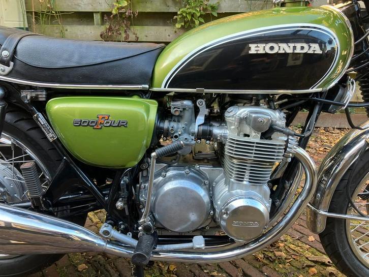 Honda CB500K1 volledig gerestaureerd, Motoren, Motoren | Oldtimers, Naked bike, meer dan 35 kW, 4 cilinders, Motorrijbewijs A