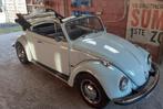 Prachtige VW kever cabrio, 4 zetels, Achterwielaandrijving, Zwart, Cabriolet