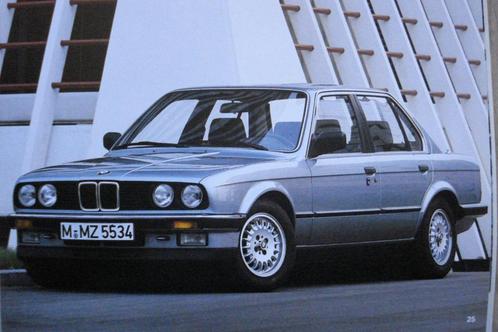 BMW 324d (1986). Brochure, Boeken, Auto's | Folders en Tijdschriften, Gelezen, BMW, Ophalen of Verzenden