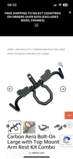 Farr aero bar met Garmin mount (carbon), Vélos & Vélomoteurs, Accessoires vélo | Autres Accessoires de vélo, Aero, Enlèvement ou Envoi