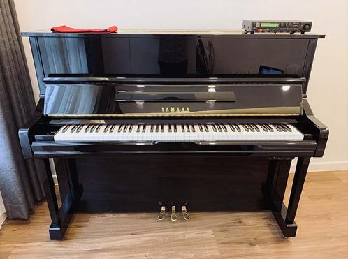 Piano Yamaha YU1SXG Silent Disklavier, Muziek en Instrumenten, Piano's, Zo goed als nieuw, Piano, Zwart, Ophalen