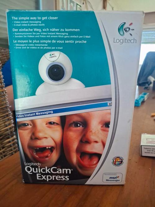 Logitech QuickCam Express, Computers en Software, Webcams, Zo goed als nieuw, Windows, Ophalen