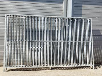 Gegalvaniseerde hondenren - hondenkennel - 300 cm en 200 cm beschikbaar voor biedingen