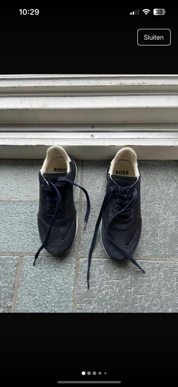 Donkerblauwe deftige  schoenen maat 33 beschikbaar voor biedingen