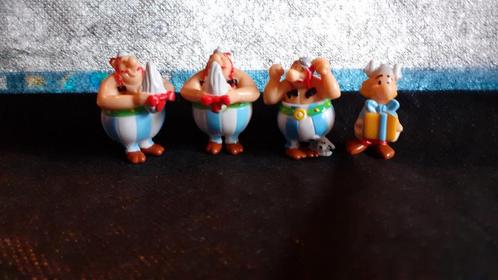 4 figurines asterix et obelix, Verzamelen, Stripfiguren, Zo goed als nieuw, Beeldje of Figuurtje, Asterix en Obelix, Ophalen of Verzenden