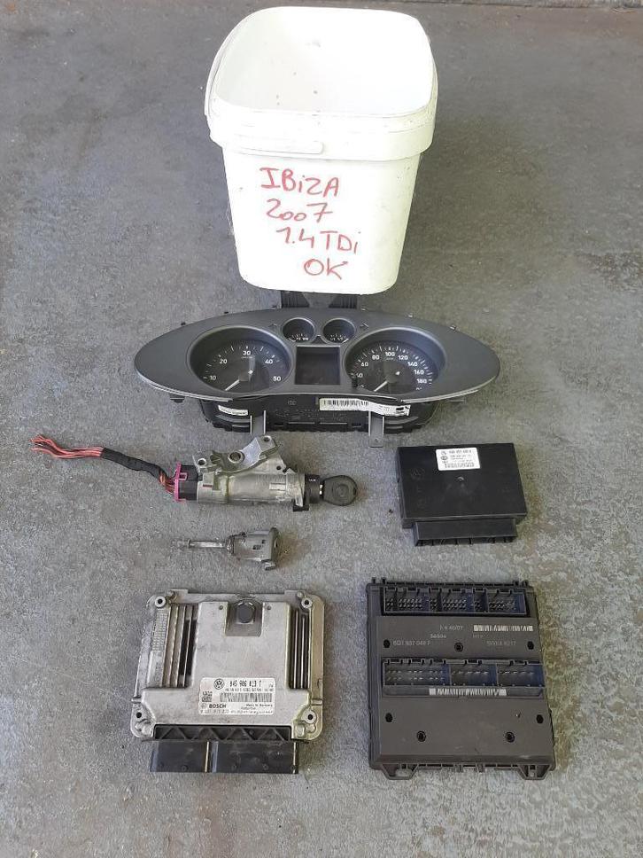 kit demarrage SEAT IBIZA 1.4 TDI 2007 6L 1L4 CALCULATEUR BSI, Auto-onderdelen, Elektronica en Kabels, Seat, Ophalen