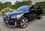 Audi Q2 30 TFSI Sport | S line | LED | Navi | Leder | PDC, Voorwielaandrijving, Parkeersensor, Zwart, Leder