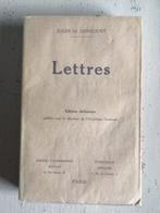 Lettres, jules de goncourt, Ophalen of Verzenden