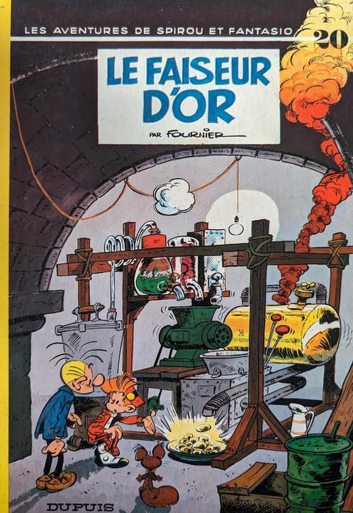 BD Spirou et Fantasio le faiseur d'or édition originale 1970, Livres, BD, Utilisé, Une BD, Enlèvement ou Envoi