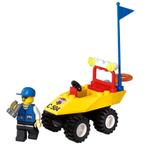 LEGO Town Jr. Coast Guard 6437 Beach Buggy, Ophalen of Verzenden, Zo goed als nieuw, Complete set, Lego
