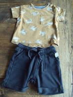 setje voor jongen tshirt en short maat68 noppies, Enfants & Bébés, Vêtements de bébé | Taille 68, Ensemble, Noppies, Utilisé, Garçon