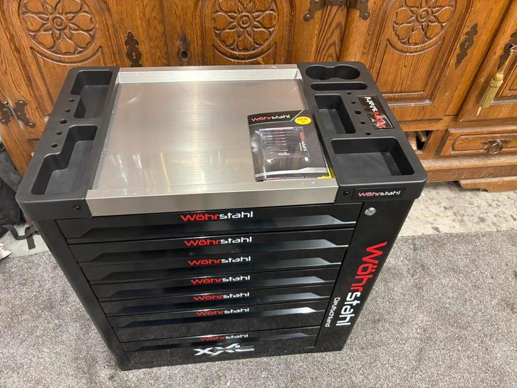 Wöhrstahl gereedschapswagen – splinternieuw – topkwaliteit, Doe-het-zelf en Bouw, Gereedschapskisten, Nieuw, Ophalen of Verzenden