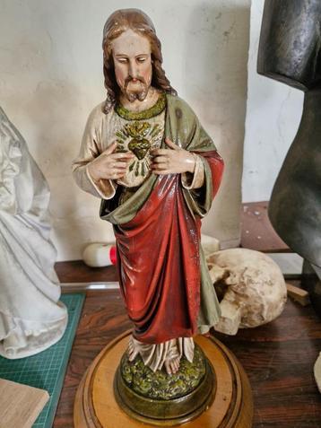 Christus Heilig Hart gips beschikbaar voor biedingen